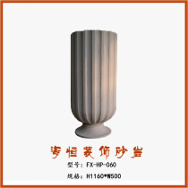 Sandstone relief European sandstone vertical grain flower pot sandstone flowing water wall art fountain garden landscape fountain sculpture