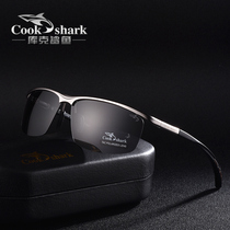 Official Special Cabinet Cook Shark Polarized Sunglasses Male Chauffeur Mirror Sunglasses Male Tide Man Glasses Drive Mirror
