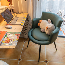 Computer chair Household comfortable makeup chair Bedroom dormitory backrest desk chair Girls learn sedentary office chair