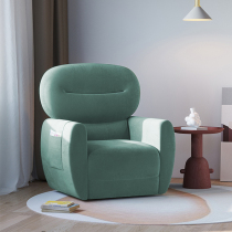 Casa Chi Nordic simple living room Net Red single sofa chair electric function space fabric cabin designer creativity