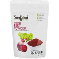 Sunfood Beet Powder pure red Beet Powder gluten-free vegetarian 227g