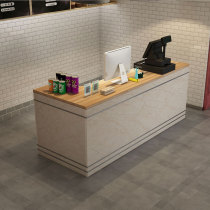 Cashier counter simple modern fruit shop small vintage supermarket clothing store hotel bar corner table