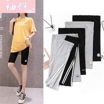 Pregnant women leggings five points belly loose size summer thin short pants pregnant women summer clothes