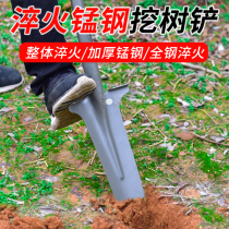 Outdoor agricultural tools Digging soil digging Ditch digging artifact shovel All steel shovel Gardening tree shovel Seedling shovel