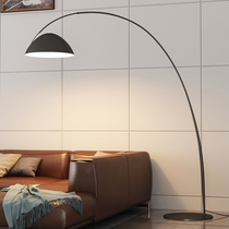 Minimalist fishing lamp floor lamp living room sofa corner design atmosphere lamp Nordic light luxury art vertical table lamp