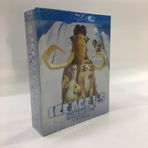 Glacier Age Ice Age 1-5 Animated movies Complete works Blu-ray disc BD Ultra-clear boxed Chinese Cantonese English