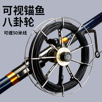 Visual anchor fish wheel special gossip wheel hand dial wheel all metal 10000 Mingyang M9000 drum wheel Cat Fishing reel