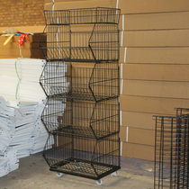 Snack shelf slant basket Supermarket store commissary convenience store shelf Toy slant basket shelf Display shelf