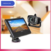  7 inch truck rearview mirror wireless reversing camera Bus intelligent car system wide-angle real-time transmission