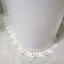Toilet Sticker Trim edge Waterproof Toilet Base Anti-Fouling Beauty Stitch Anti-Fouling Wall Corner Gap Sticker