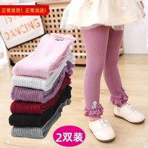 Baby beat bottom pants spring autumn thin pure cotton large pp0-1-2 year 3 summer outside wearing foreign pistachio baby pants 90%