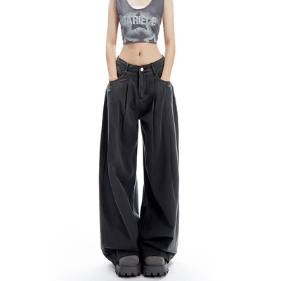 taobao agent Retro summer jeans, American style, fitted