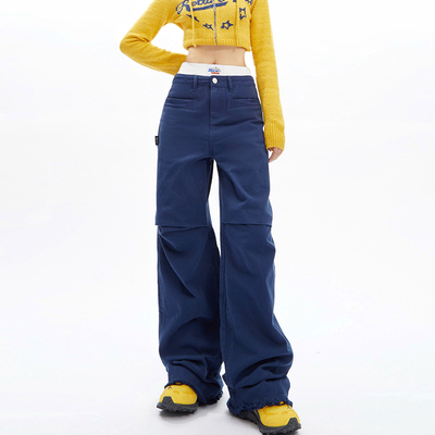 taobao agent Denim retro sexy megaphone, 2022 collection, American style