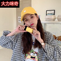 Hats female Korean version of Tide brand ins face small Joker cap mens summer sun shade baseball cap