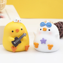 Cute pigeon duck desk desktop ornaments ins girl gifts birthday gifts girls boys trinkets