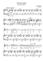Lament serenade in E-flat key College entrance examination vocal piano accompaniment score positive score (HD)