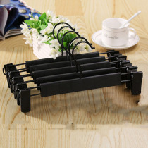 Non-slip plastic hanger pants hanging clothing store clothes hanging mens and womens suits pants rack household clothes support clothes support