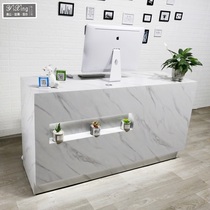 Cash register shop small simple modern clothing store womens clothing store bar counter beauty salon front desk reception desk