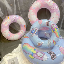  Childrens swimming ring net red baby swimming equipment men and women baby armpit ring thickened large inflatable swimming ring adult