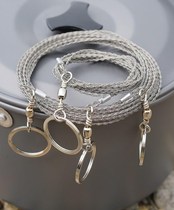 Manual rope saw chain saw hand pull soft metal Life saw metal wire saw cutting camping ring