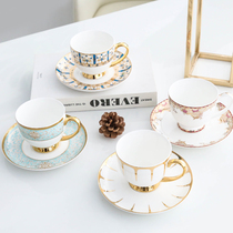 REONE coffee cup set European style Nordic minimalist style home tea cup saucer English afternoon tea cup ceramics