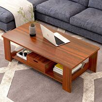 Party few Living room minimalist modern creative Home Bedroom Small table Easy rental room Small family Type rectangular tea table