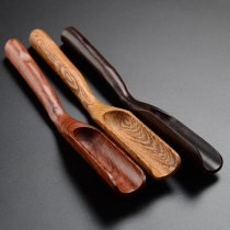 Ebony Rosewood bamboo tea spoon tea shovel tea tea spoon kung fu tea set tea ceremony accessories