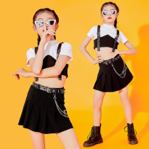 Kindergarten cheerleading dance Suit Girl Jazz dance costume model catwalk dress 61 childrens costume