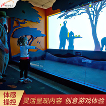 Radar creative interactive dance wall Touch screen WeChat interactive experience AR large screen somatosensory interactive software