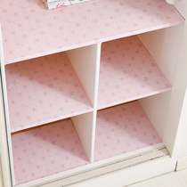 10 m drawer mat paper wardrobe sticker interior refurbished moisture-proof self-adhesive home cabinet shoe cabinet mat moisture-proof mat