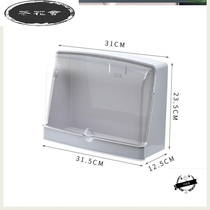 2021 new wall-mounted cosmetic storage box non-perforated hanging wall toilet skin care products bathroom rack