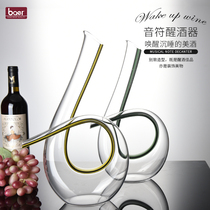 baer decanter lead-free crystal glass red wine fast wine divider Wine Wine Wine Wine glass home luxury ideas
