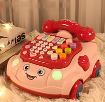  Baby childrens toy simulation telephone landline male baby music multi-function puzzle early education 1 one year old 2 little girl