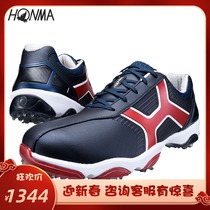 HONMA2020 new golf men's sneakers classic color matching punched non-slip studs grip shading