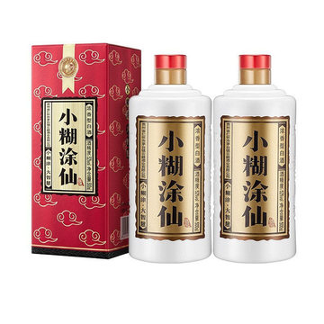 未開封品 小糊涂仙 中国白酒 500ml 53% 2本セット 未開封 中国酒 浓香型白酒／小糊涂神 500ml 52％ - メルカリ