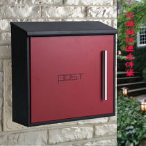 Outdoor mailbox Creative inbox Modern mailbox stainbox large outdoor villa mailbox mailbox