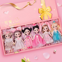 Tong Le Barbie Doll Girl Toy cross dress dress up Princess set big gift box children simulation 2021 New