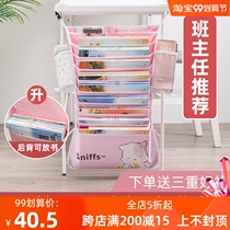 Hanging book bag ins Japanese book hanging bag desk ins hanging book bag hanging beside desk book bag storage