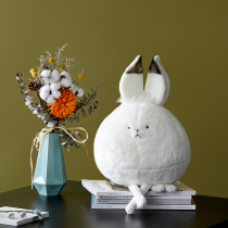 China National Geographic Museum Cultural Creation Arctic Rabbit Plush Toy Doll Girl Birthday Gift Pillow