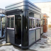 Customized stainless steel simple sentry hotel toll parking lot mobile Image finished duty room hospital security