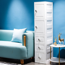 30cm wide clip-sewn containing cabinet open door drawer-type storage cabinet home kitchen locker toilet finishing cabinet