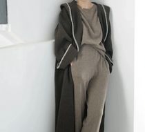 silk edition hooded coat 2021 autumn new handmade woven woolen coat double-faced jacket