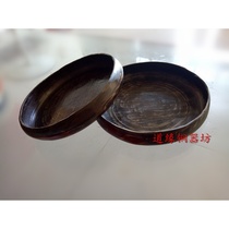 Folk bronze handmade 12 cm hook edge Horse gong Cloud Gong Moon Gong Taoist special dharma instrument sound