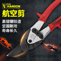 American HANSON HANSON straight nozzle Stainless steel shears Industrial shears special scissors Left nozzle Right nozzle Aviation shears