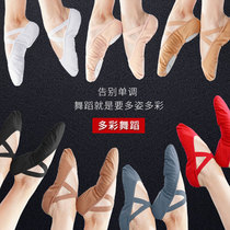 Dance shoes Childrens female practice shoes professional body dancing shoes adult mens cat claw Chinese classical girl Ballet