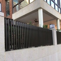 Aluminum Art Guardrail Simple New Chinese Modern Wall Aluminum Railing Outdoor Terrace Garden Villa Welded Courtyard Fencing