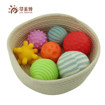 Montessori teaching aids for infants and young children grasping ball tactile perception practice 0-1 year old 3 early education toy Montessori massage ball