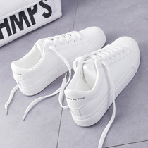 (genuine leather)white shoes womens 2021 new spring and autumn hundred with skirt casual sports shoes flat-bottomed comfortable board shoes