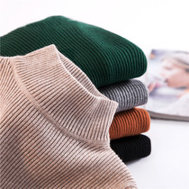 Semi-turtleneck sweater base shirt womens long sleeves in autumn and winter 2021 new foreign style Joker slim knit top
