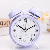 Charging electronic alarm clock students with silent bedside luminous multifunctional bedside clock childrens bedroom personality table